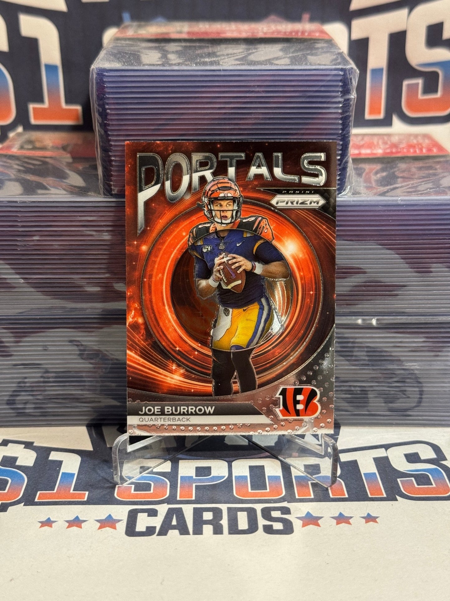2023 Panini Prizm (Portals) Joe Burrow PO - 3