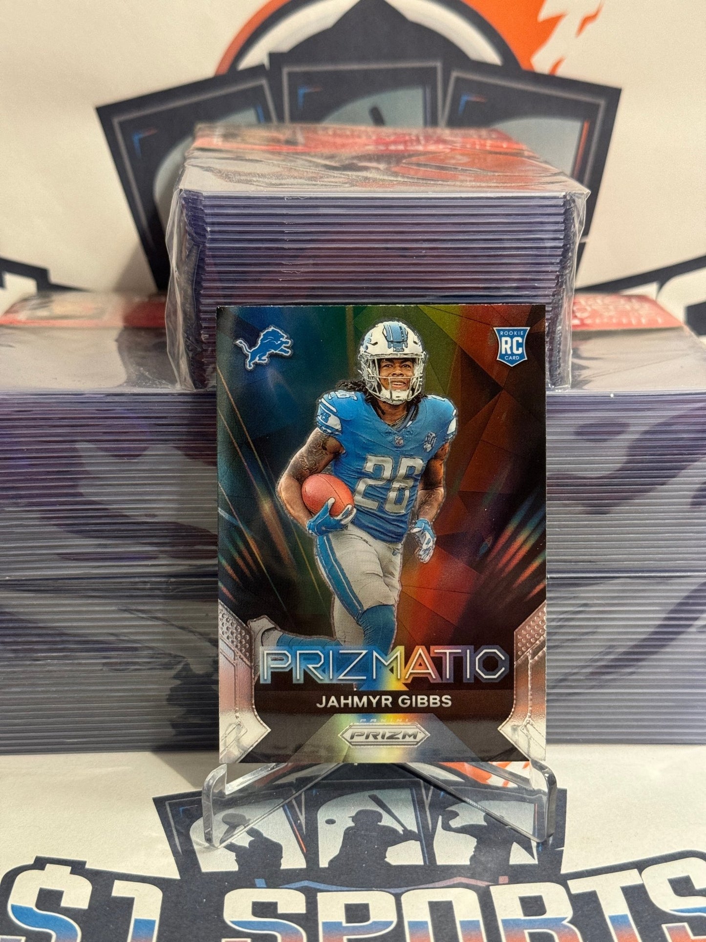 2023 Panini Prizm (Prizmatic) Jahmyr Gibbs Rookie #20