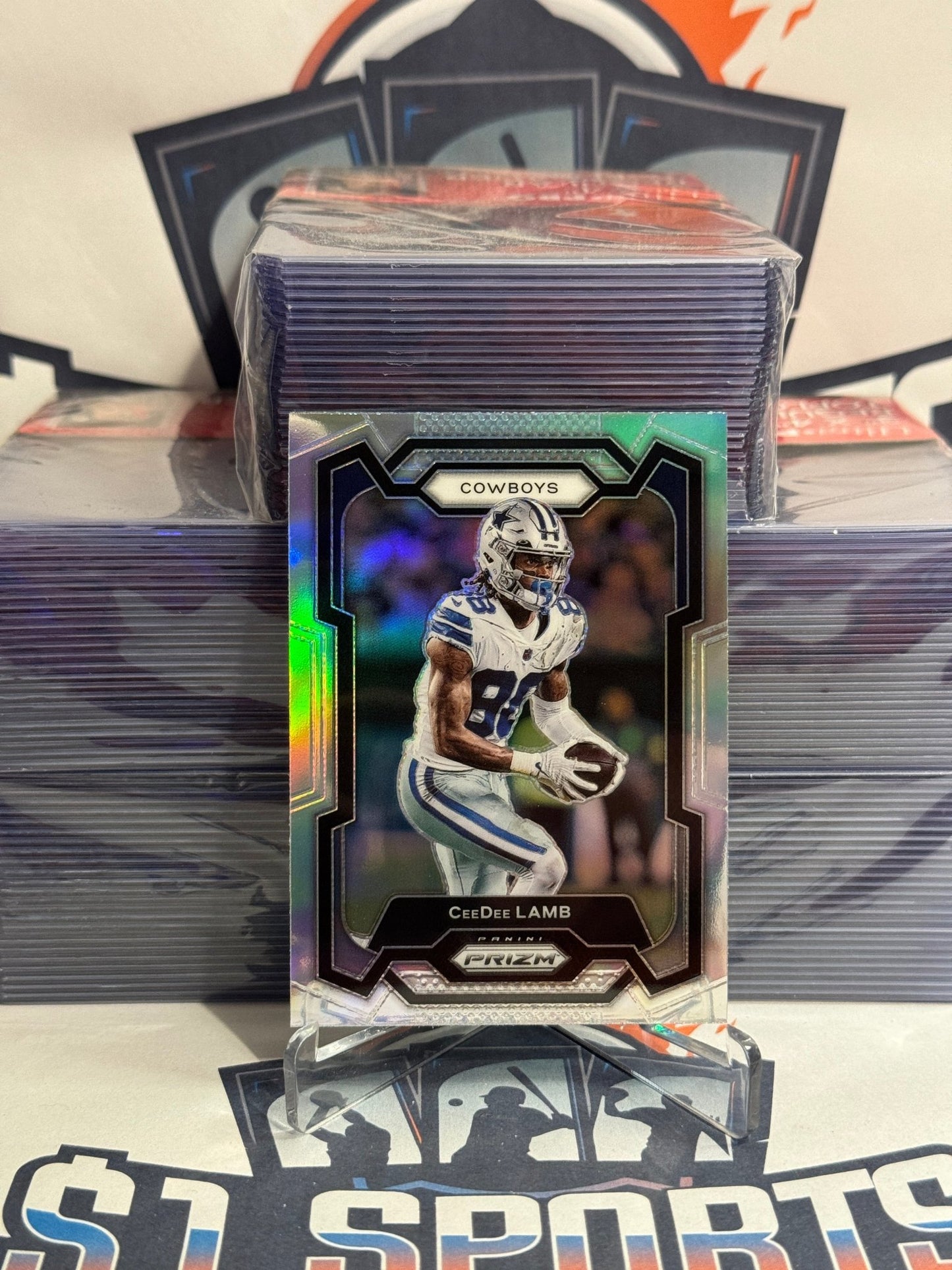 2023 Panini Prizm (Silver Prizm) CeeDee Lamb #72
