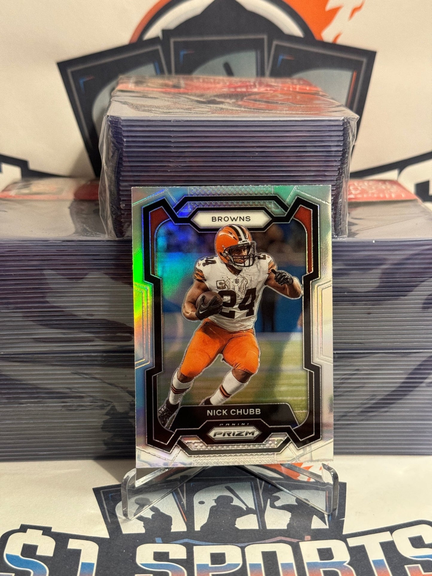 2023 Panini Prizm (Silver Prizm) Nick Chubb #69