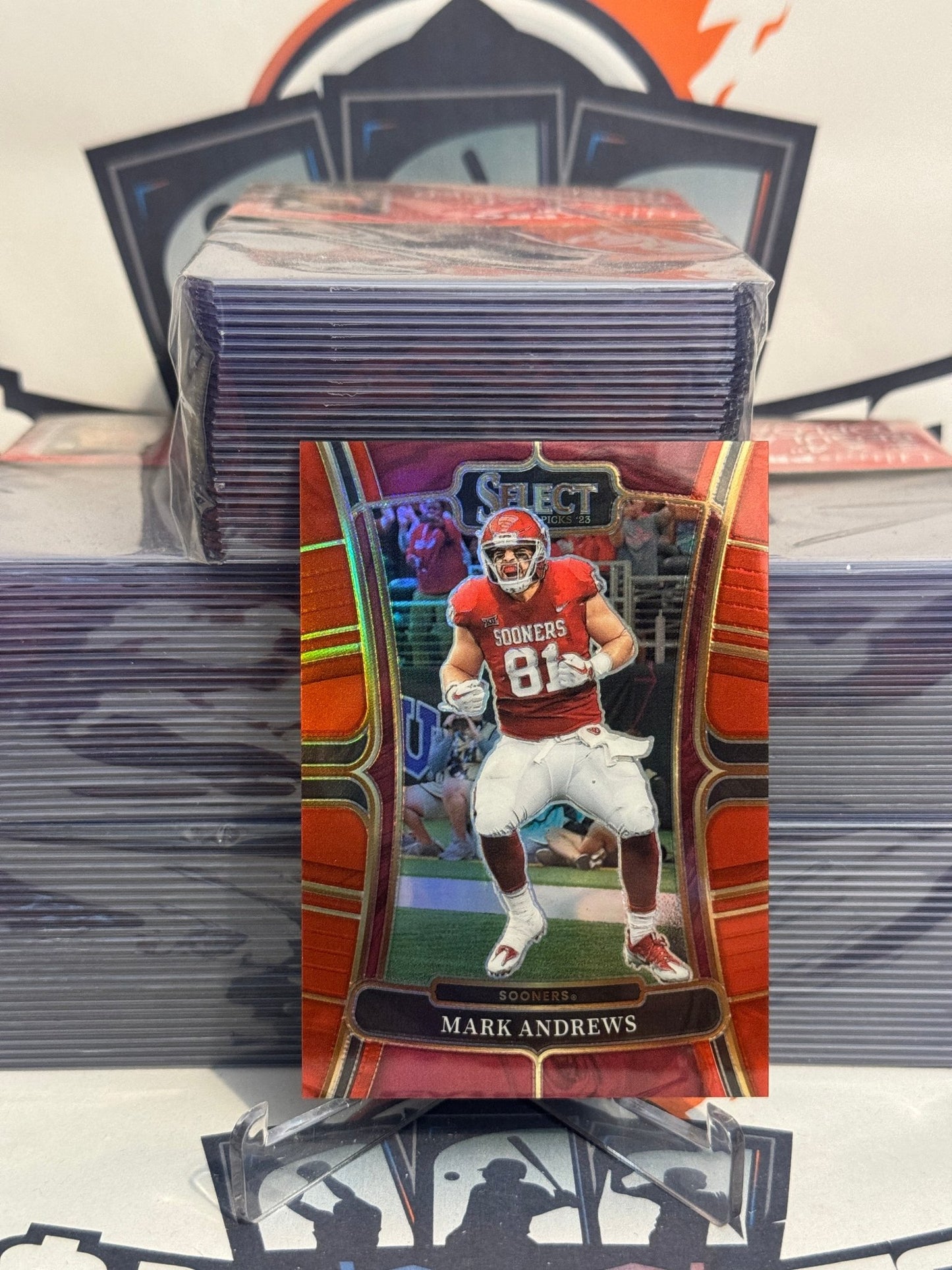 2023 Panini Select Draft Picks (Red Prizm 41/149) Mark Andrews #72