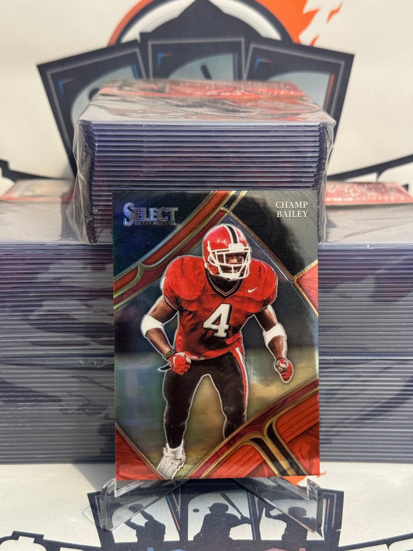 2023 Panini Select Draft Picks (Red Prizm 93/149) Champ Bailey #182