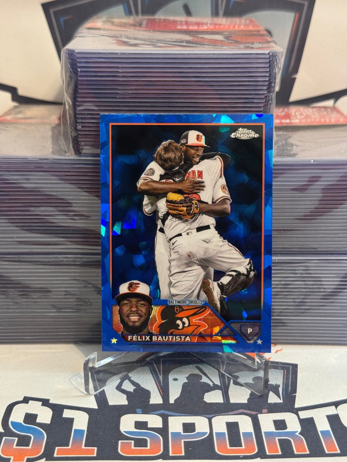 2023 Topps Chrome Sapphire (Adley Rutschman Hug) Felix Bautista #510