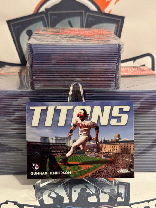2023 Topps Chrome (Titans) Gunnar Henderson Rookie #CT-12