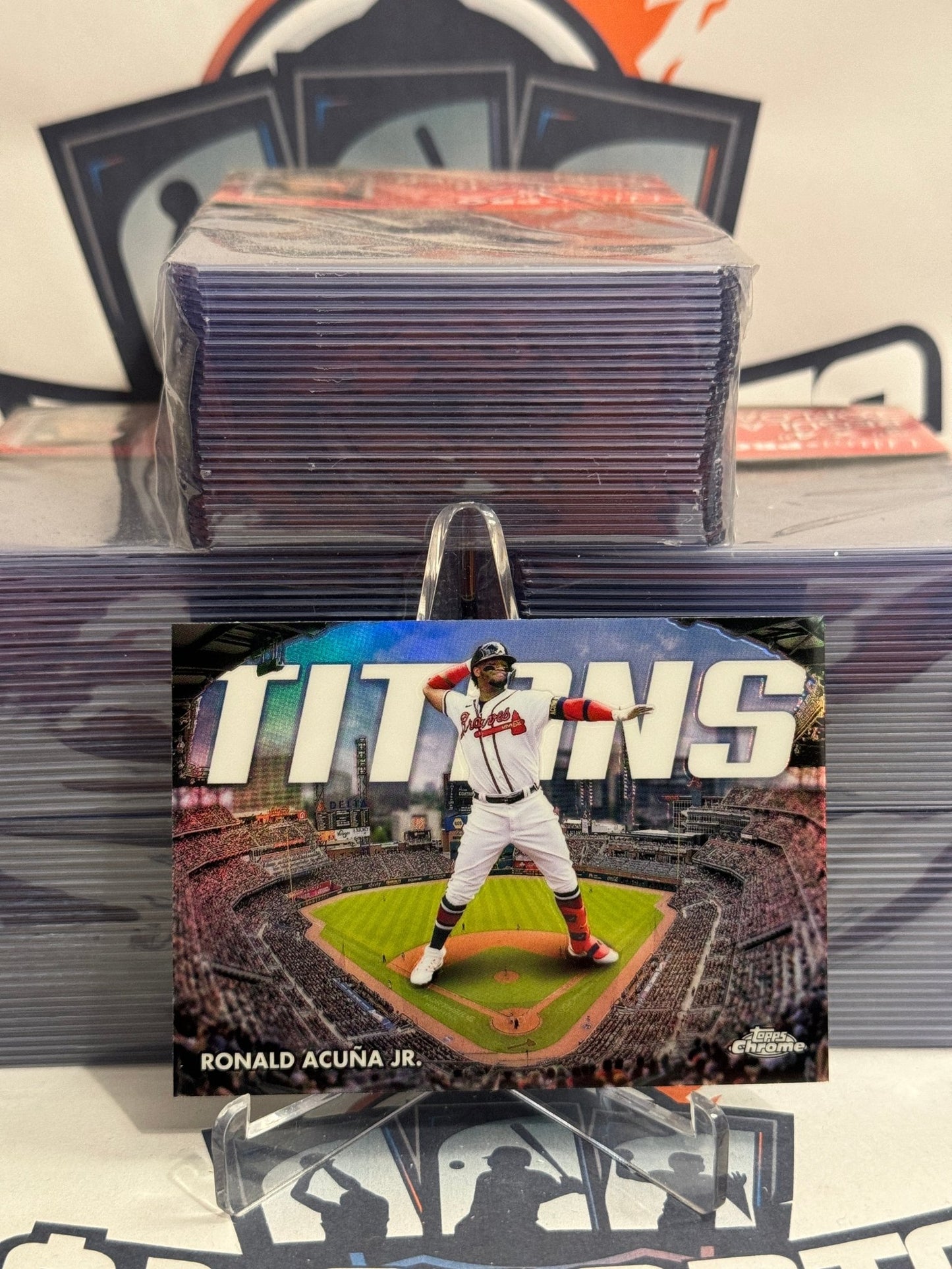 2023 Topps Chrome (Titans) Ronald Acuna Jr. #CT-5