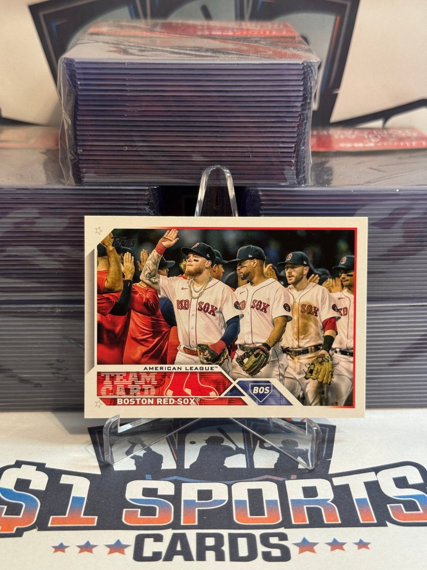 2023 Topps Red Sox Team Card #273