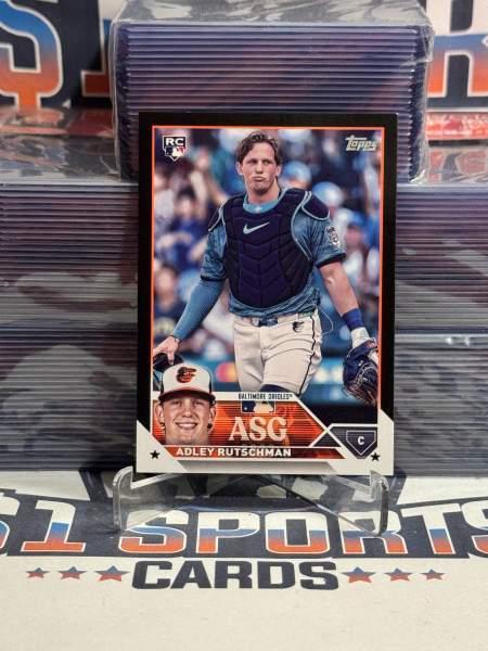 2023 Topps Update (Black, All-Star Game 88/299) Adley Rutschman Rookie ASG-8