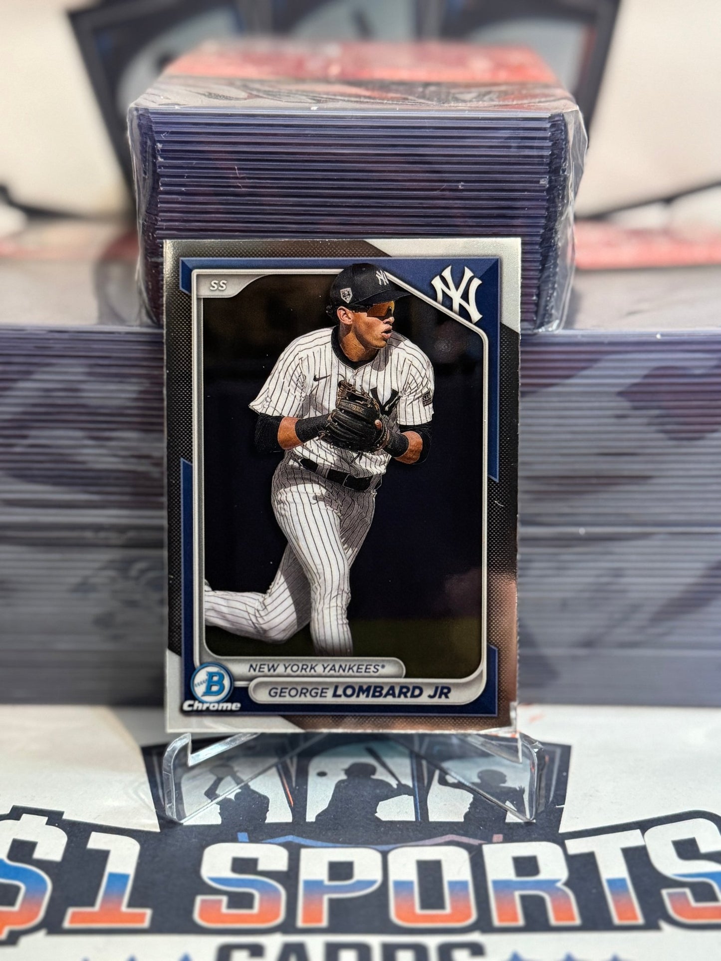 2024 Bowman Chrome Prospects George Lombard Jr. #BCP - 222