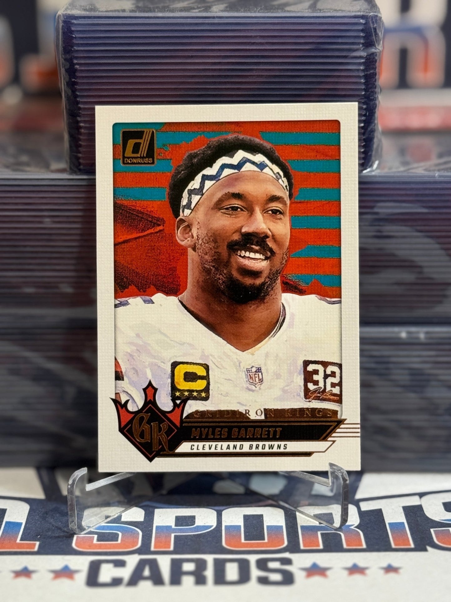2024 Donruss (Gridiron Kings) Myles Garrett 15