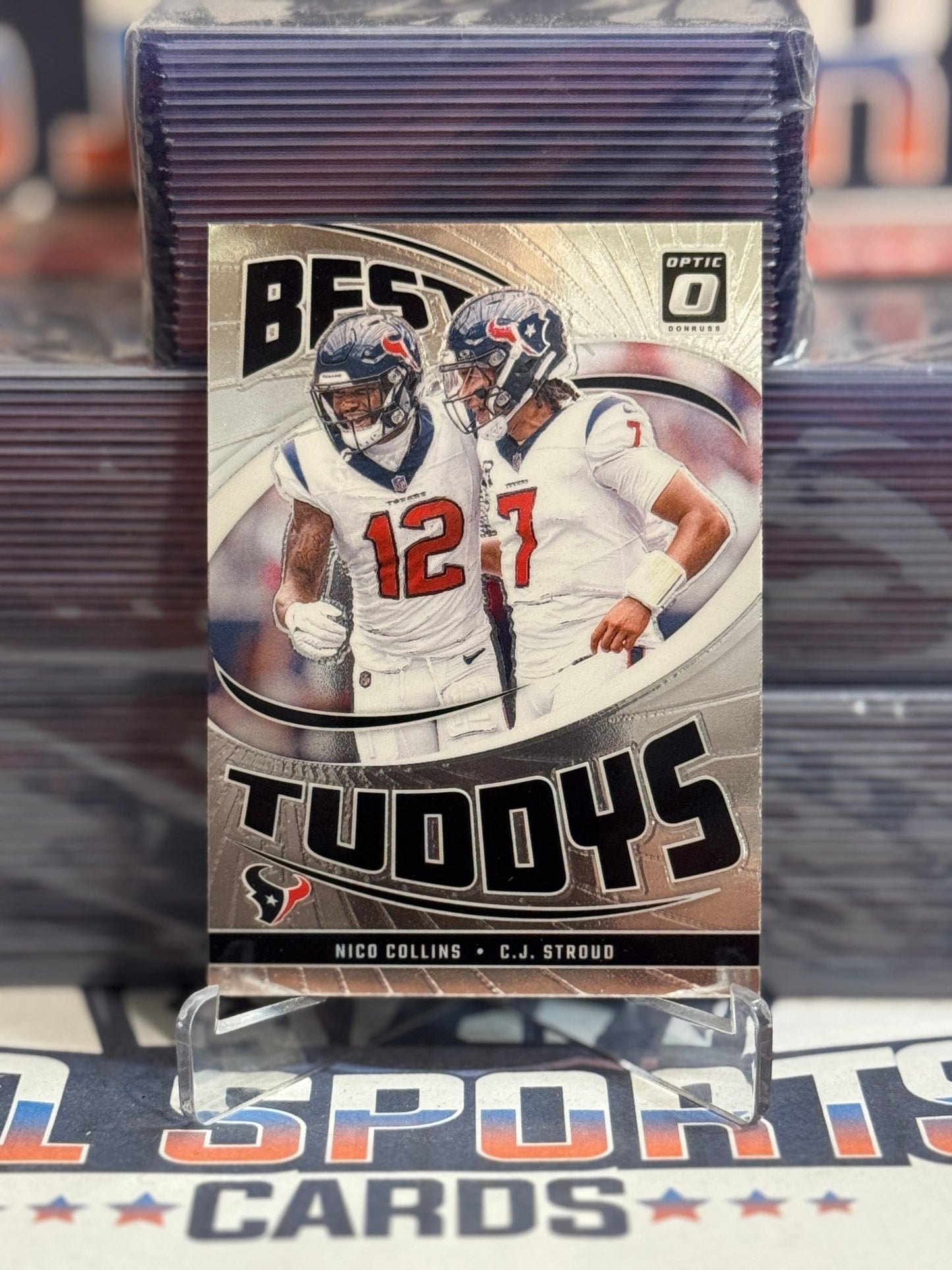 2024 Donruss Optic (Best Tuddys) C.J. Stroud & Nico Collins 4