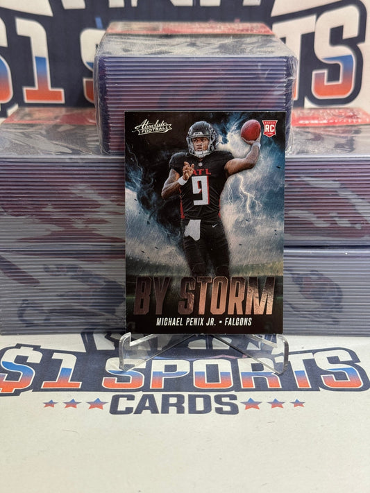 2024 Panini Absolute (By Storm) Michael Penix Jr. Rookie #BS - MPJ