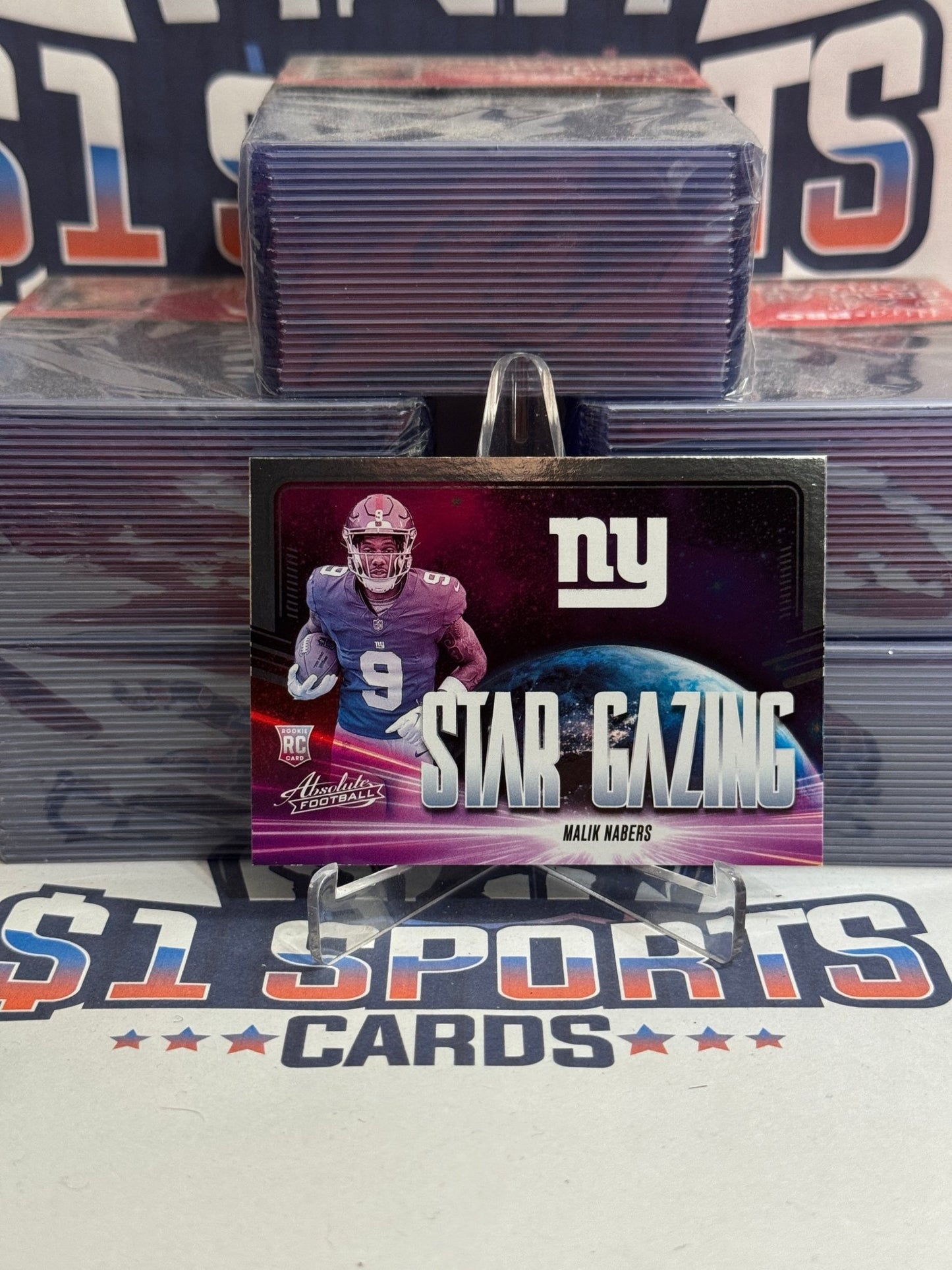 2024 Panini Absolute (Star Gazing) Malik Nabers Rookie #SG - MNS