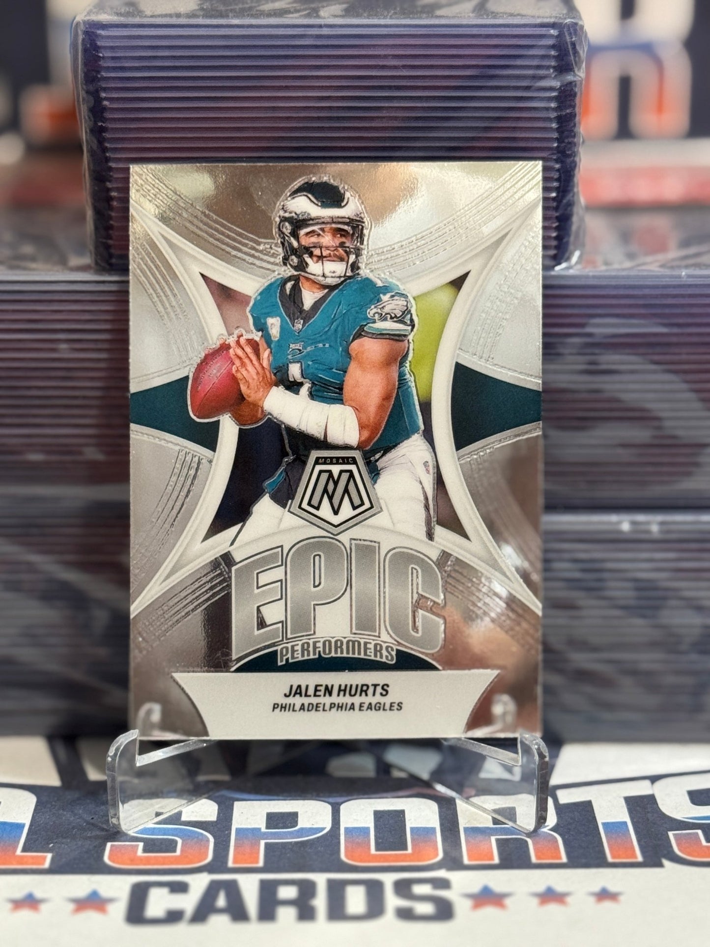 2024 Panini Mosaic (Epic Performers) Jalen Hurts EP - JH