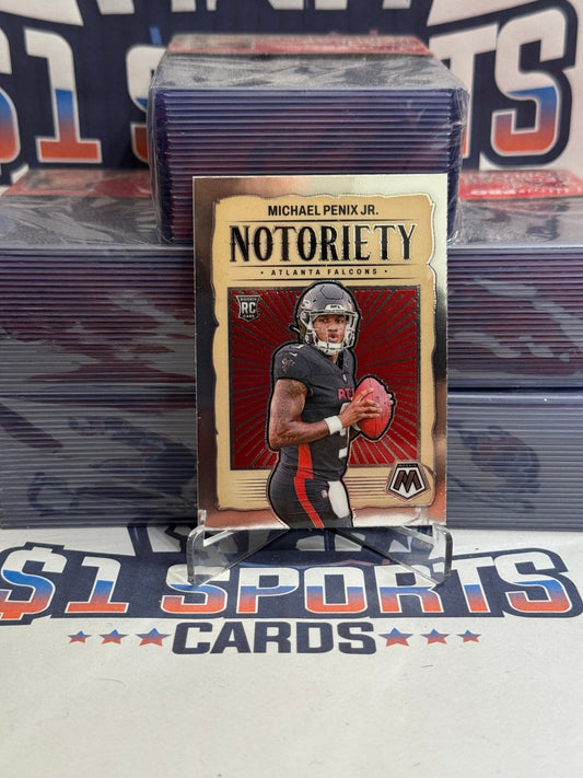2024 Panini Mosaic (Notoriety) Michael Penix Jr. Rookie #20