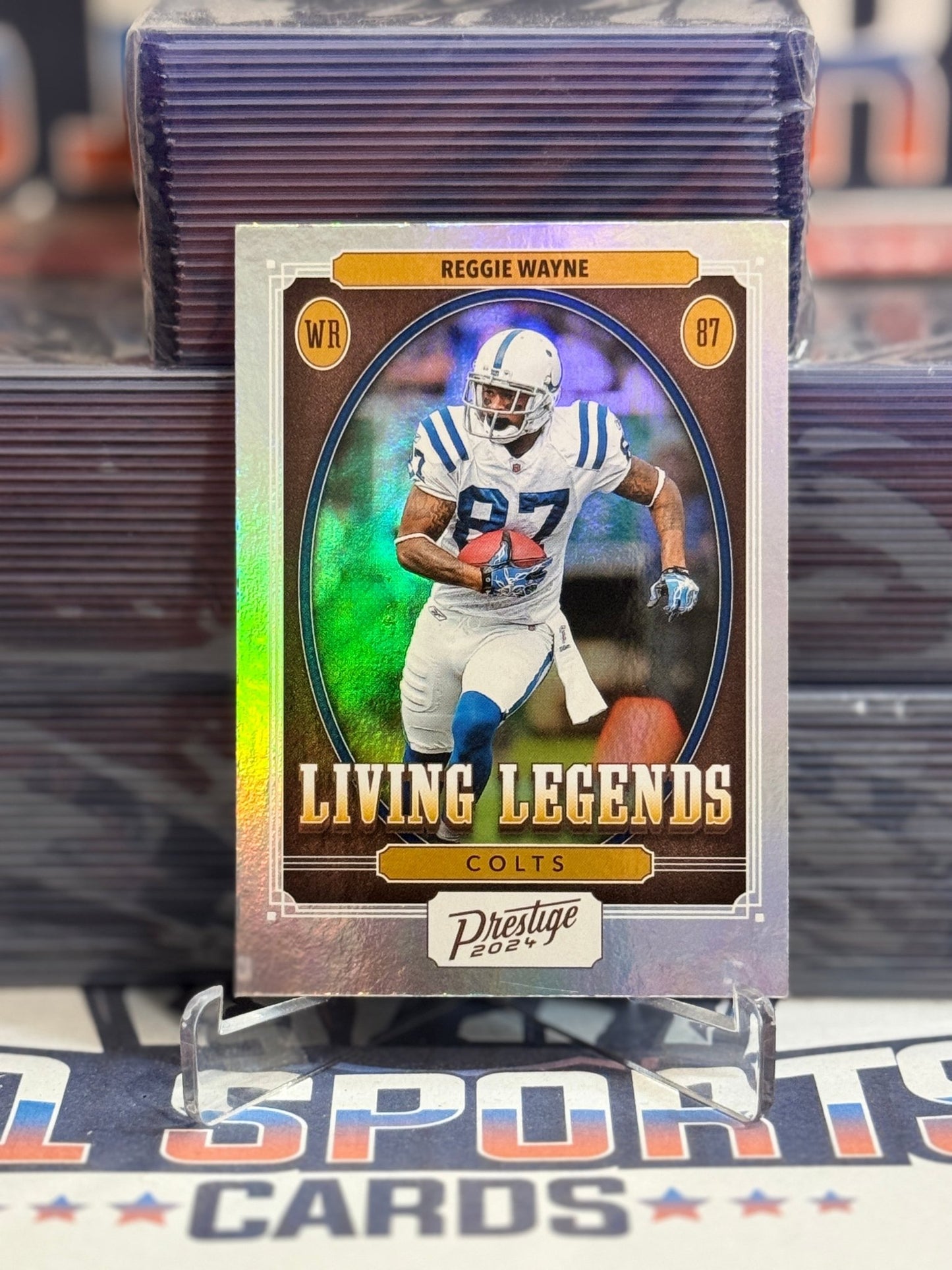 2024 Panini Prestige (Living Legends) Reggie Wayne LL - RWE