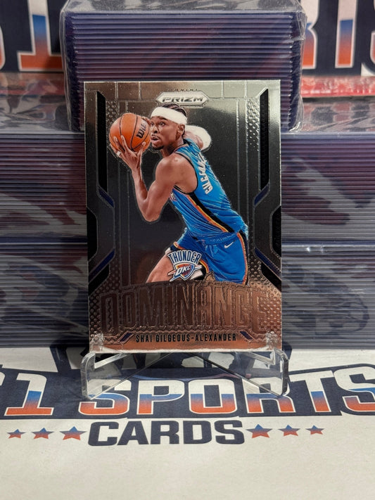 2024 Panini Prizm (Dominance) Shai Gilgeous - Alexander 11