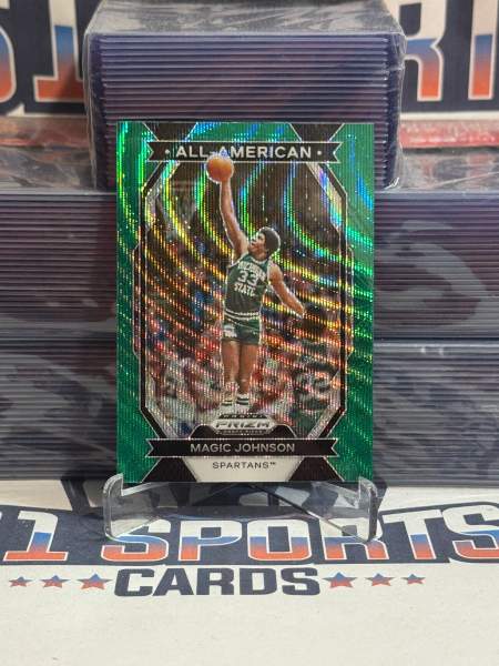 2024 Panini Prizm Draft Picks (Green Wave Prizm) Magic Johnson 28