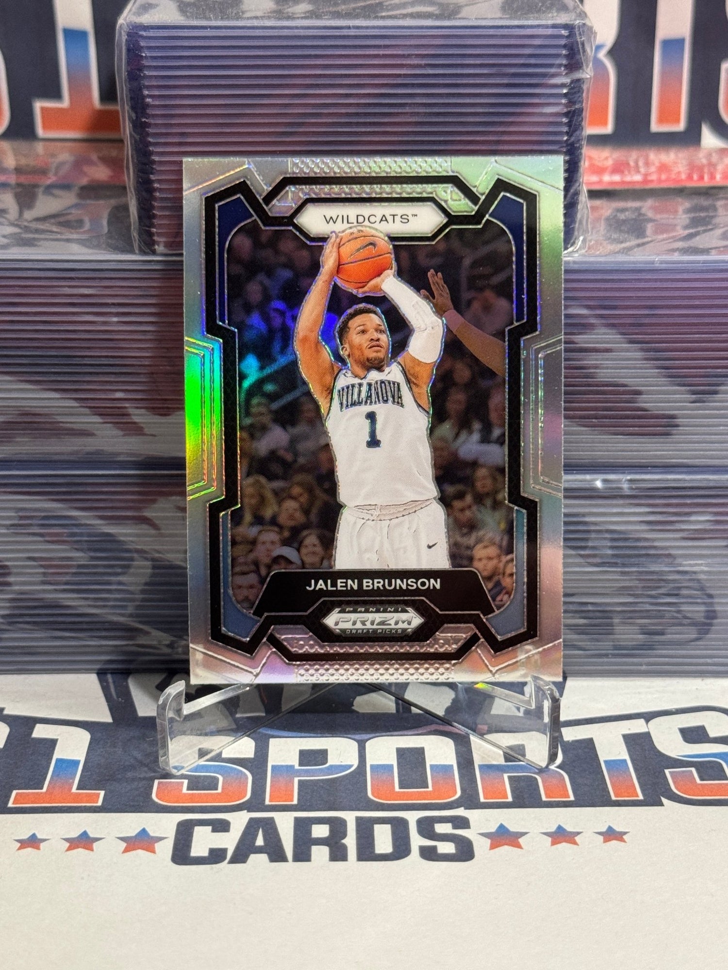 2024 Panini Prizm Draft Picks (Silver Prizm) Jalen Brunson 22