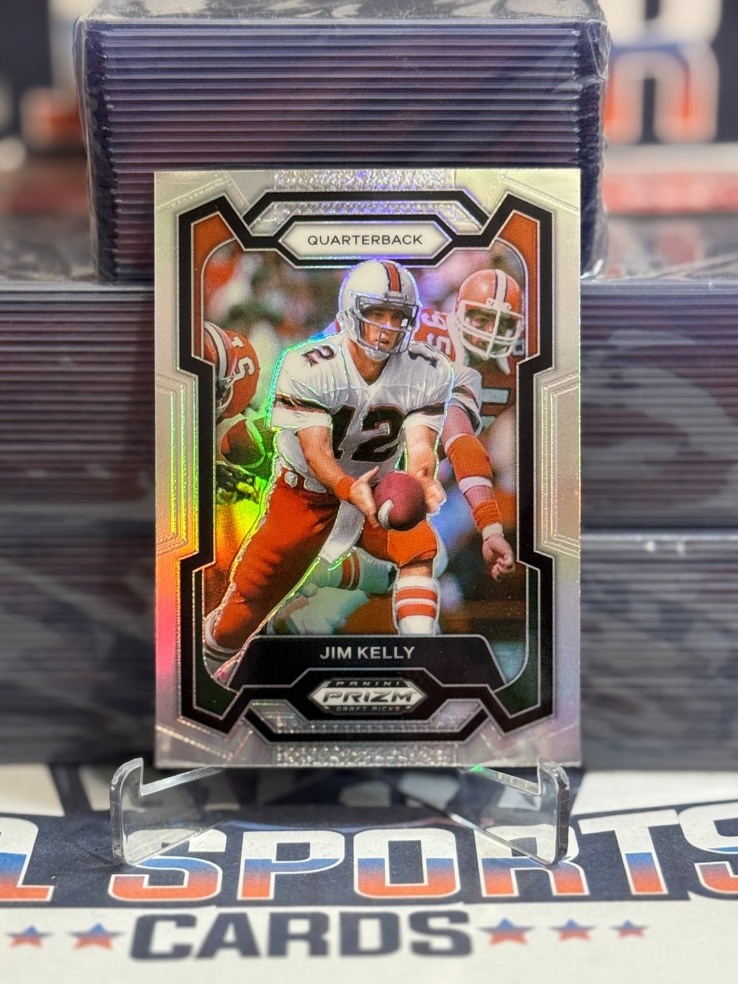 2024 Panini Prizm Draft Picks (Silver Prizm) Jim Kelly 9
