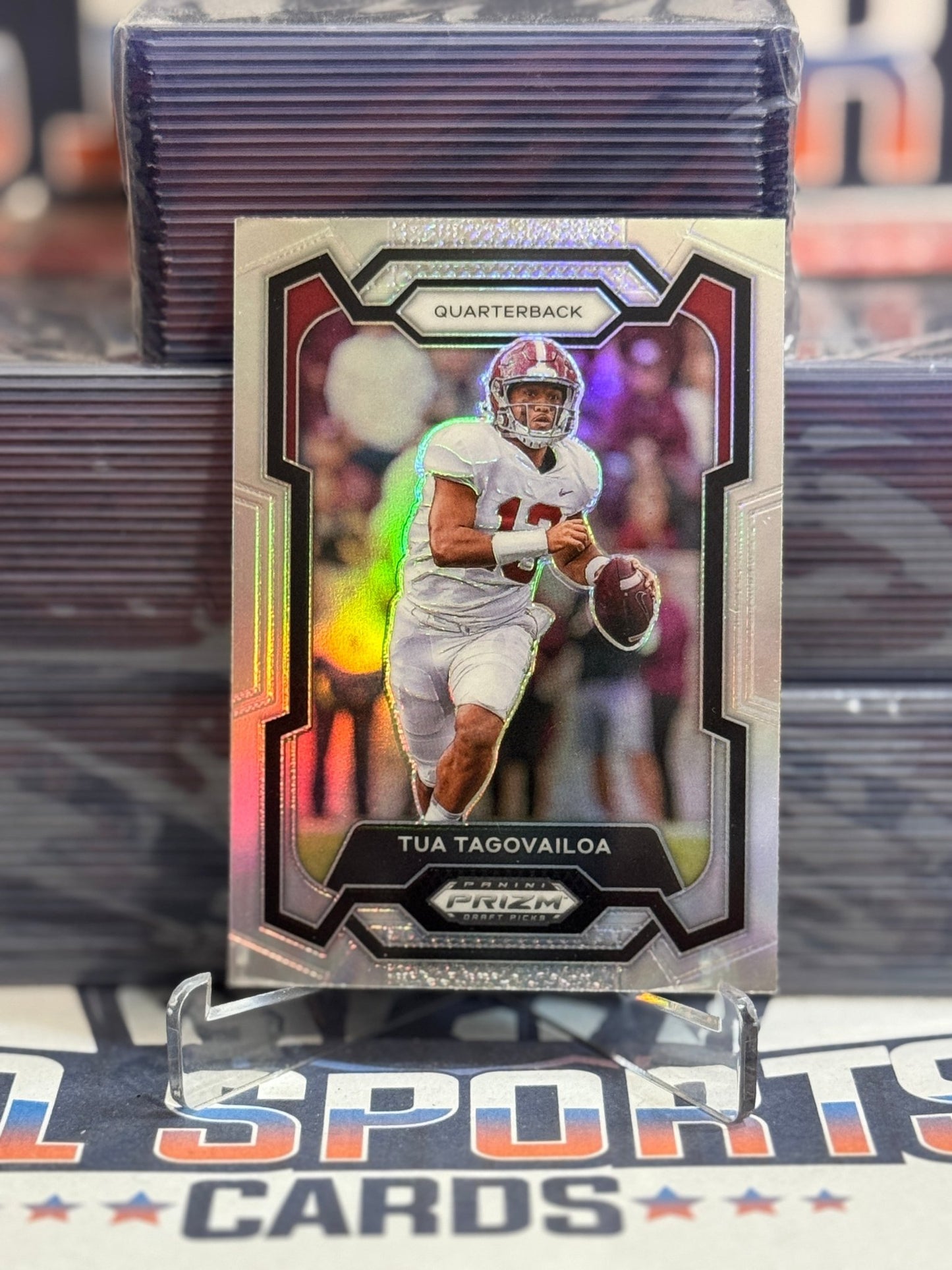 2024 Panini Prizm Draft Picks (Silver Prizm) Tua Tagovailoa 76