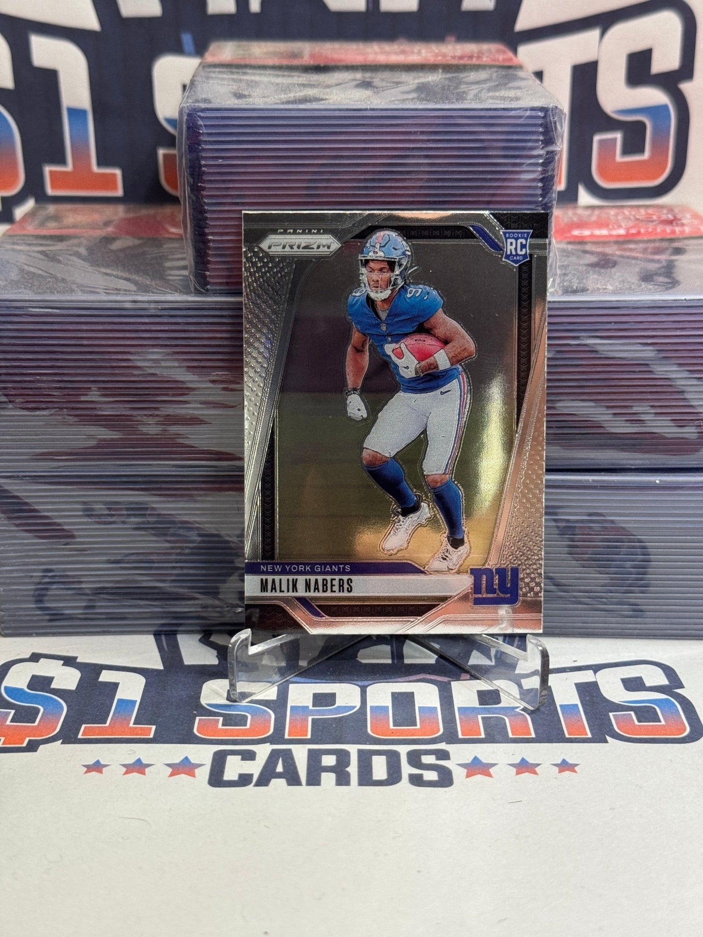 2024 Panini Prizm Malik Nabers Rookie #370