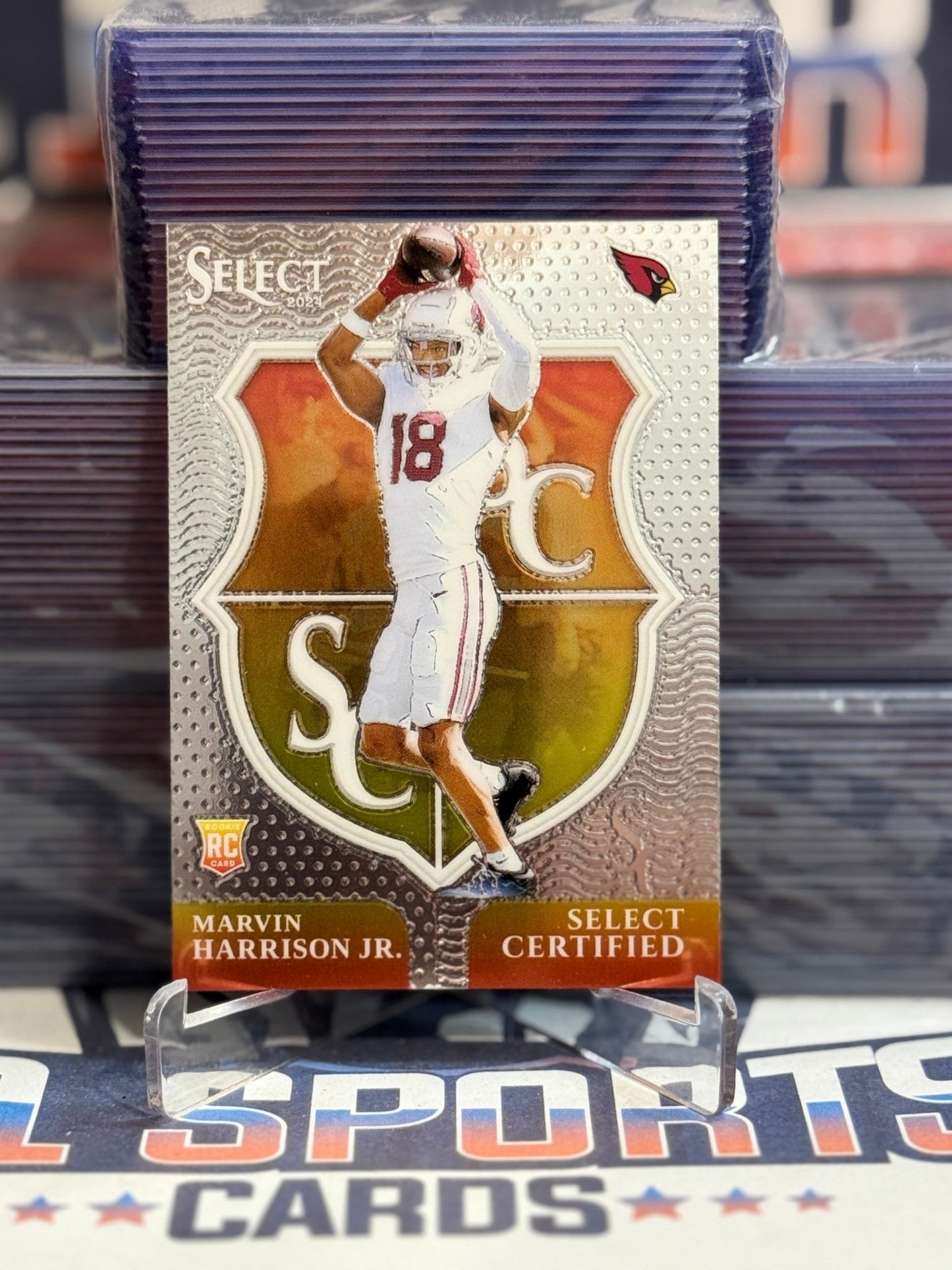 2024 Panini Select (Certified) Marvin Harrison Jr. Rookie 5