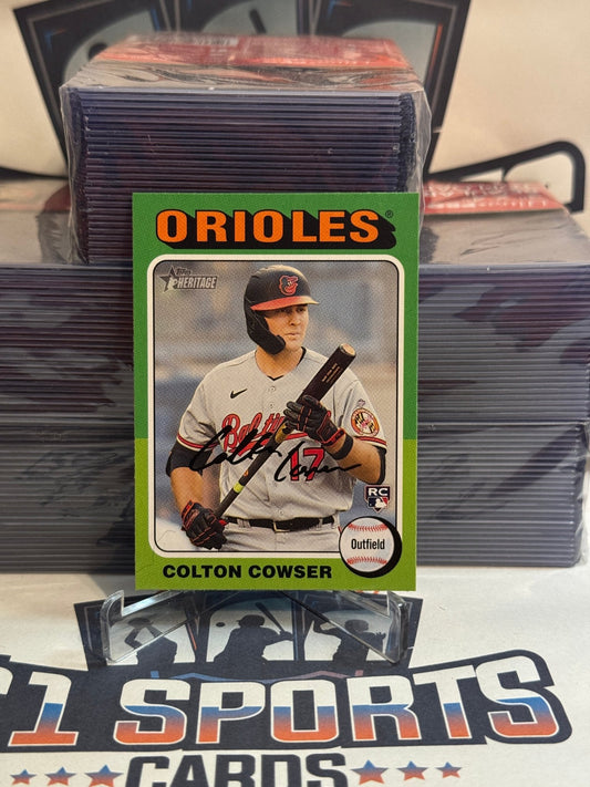 2024 Topps Archives Colton Cowser Rookie #388