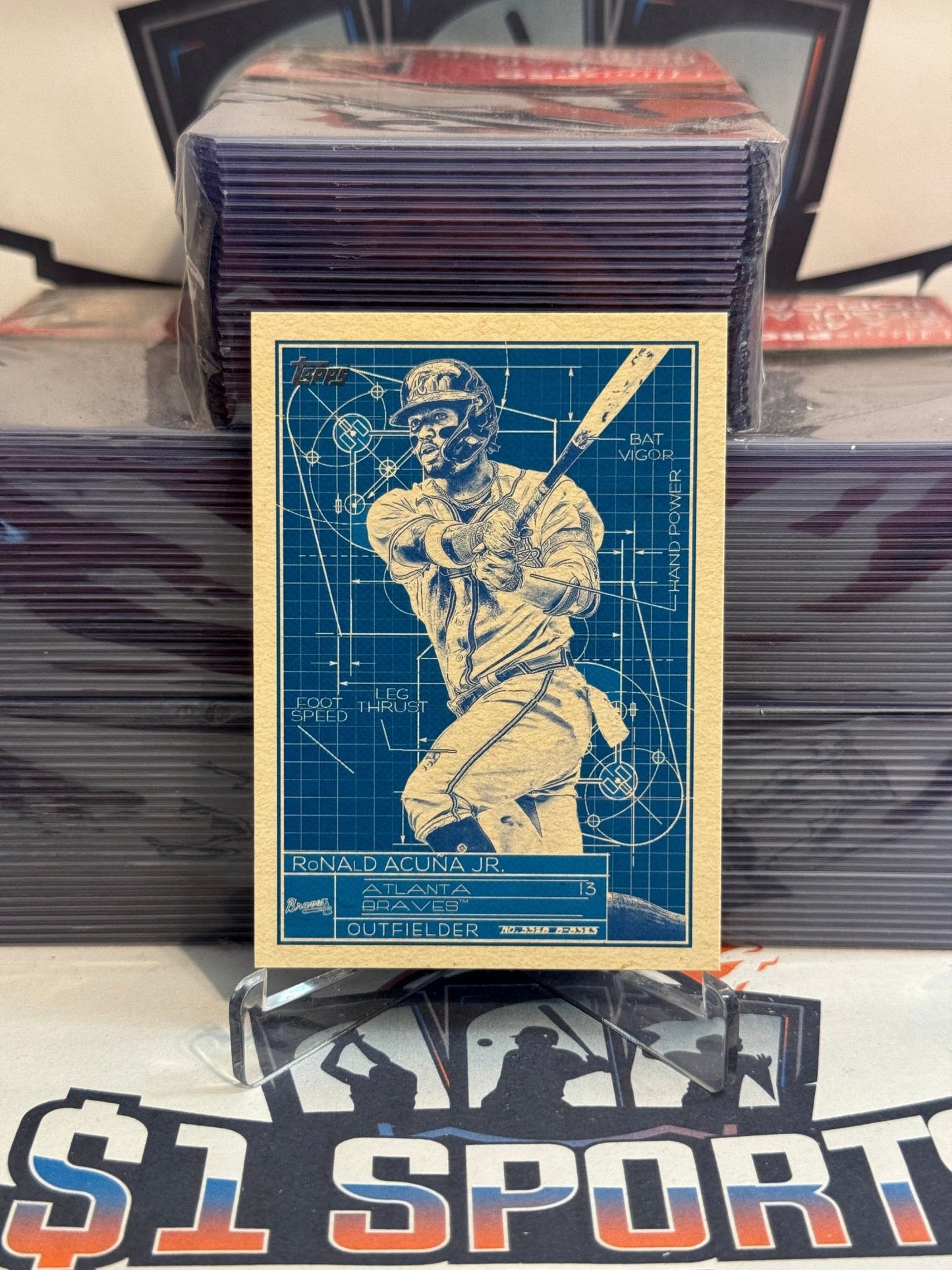 2024 Topps (Blueprint) Ronald Acuna Jr. #SB - 8