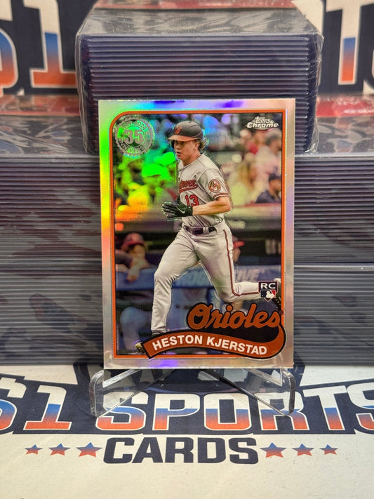 2024 Topps Chrome (1989 Redux) Heston Kjerstad Rookie #89CB - 18