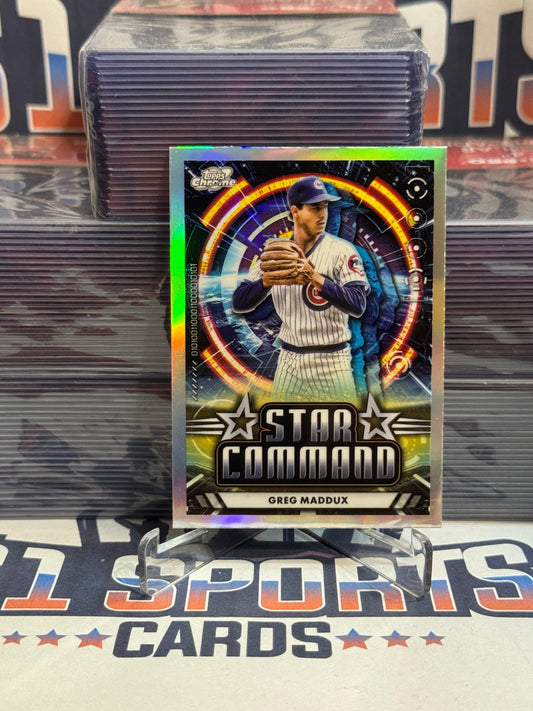 2024 Topps Chrome Cosmic (Star Command) Greg Maddux #SC - 17