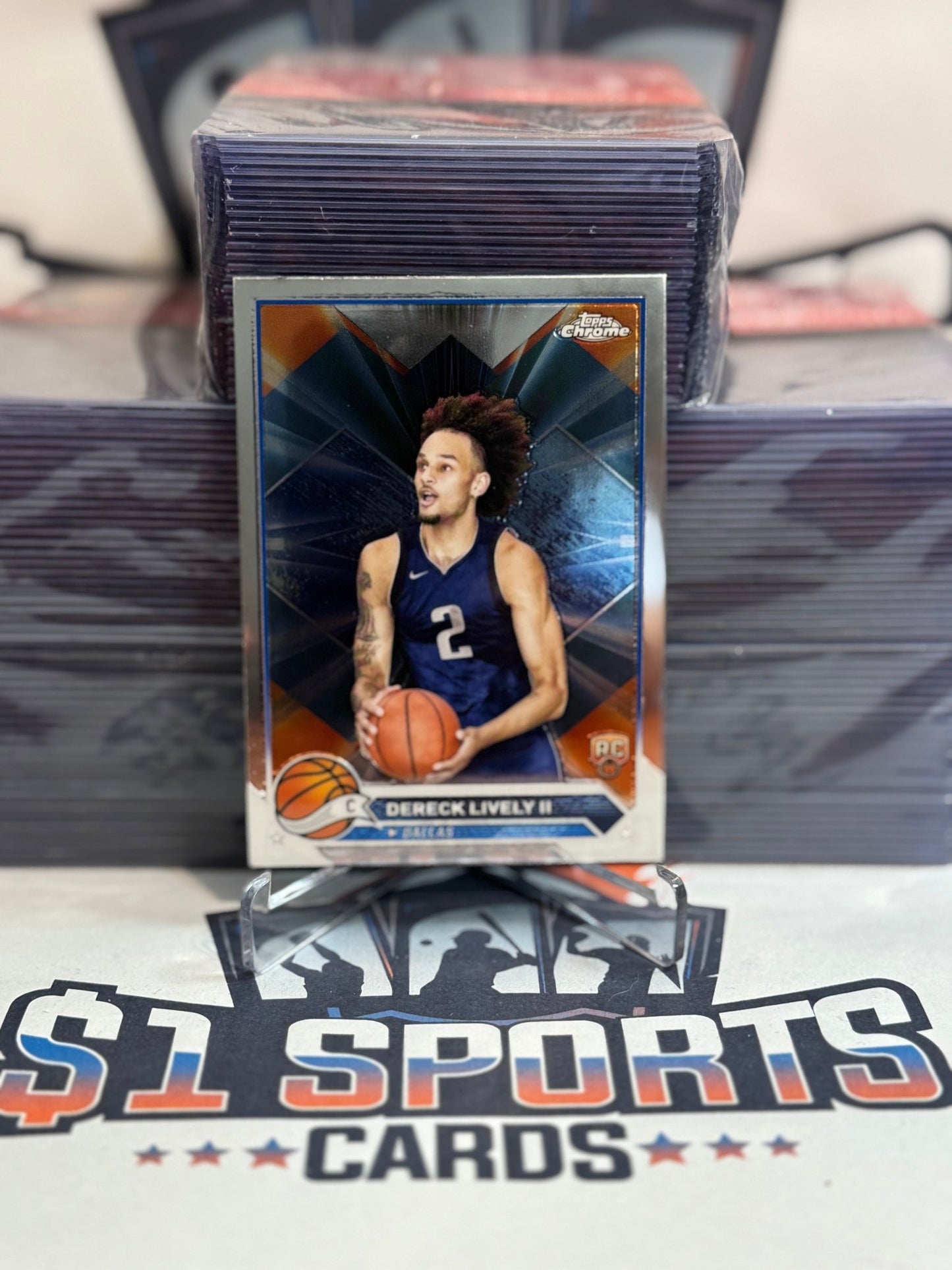 2024 Topps Chrome Dereck Lively II Rookie #92