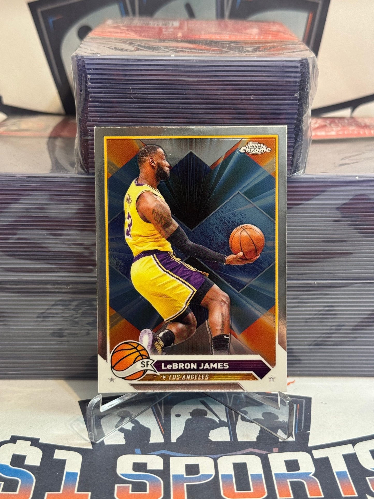 2024 Topps Chrome LeBron James #23