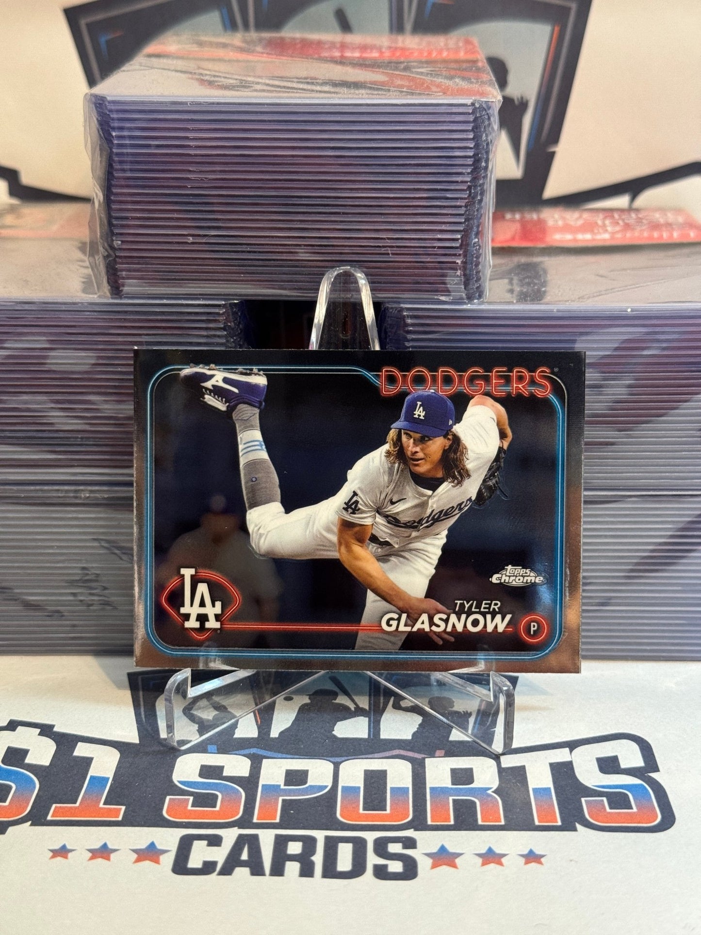 2024 Topps Chrome Tyler Glasnow #54