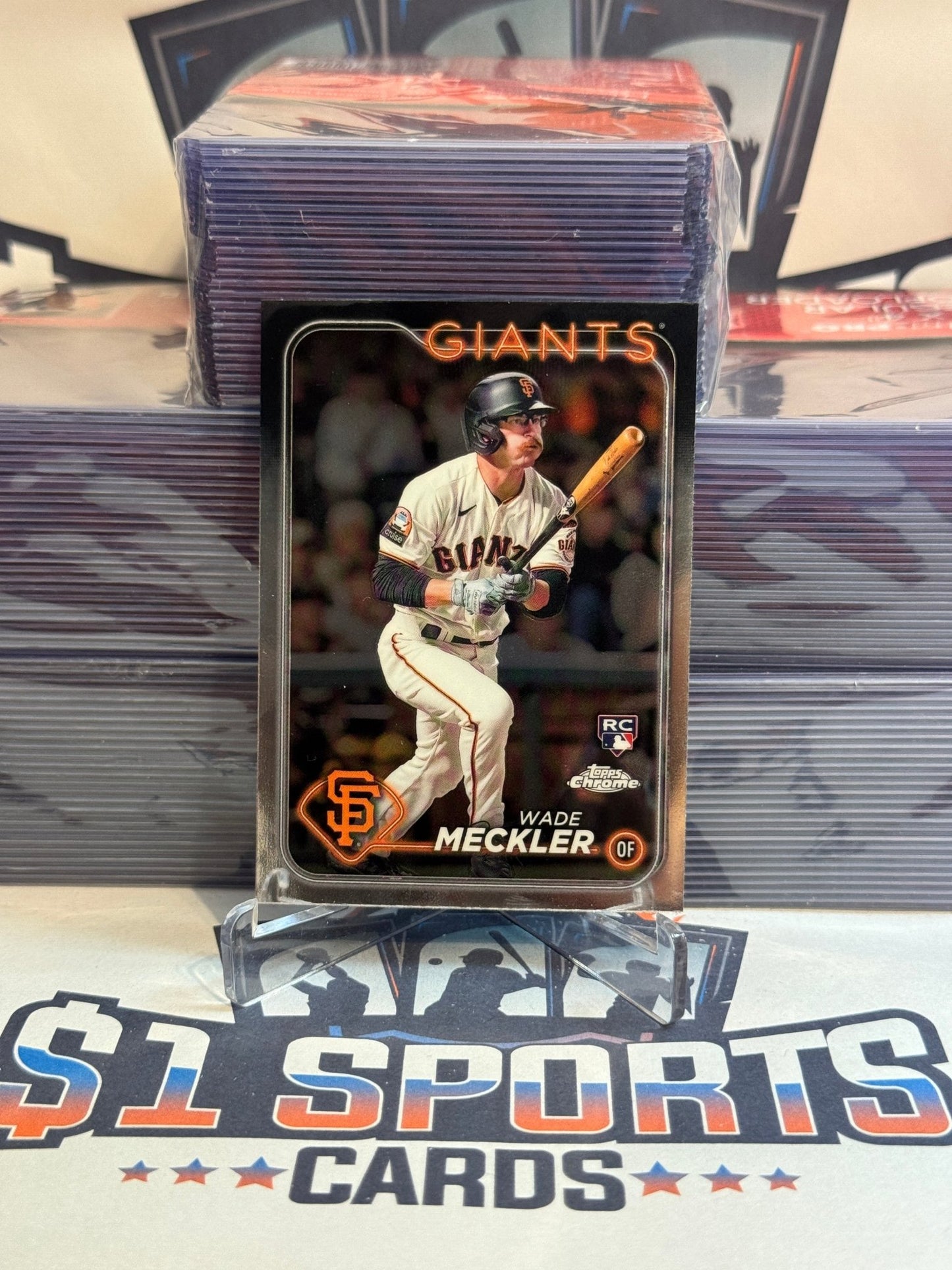 2024 Topps Chrome Wade Meckler Rookie #22