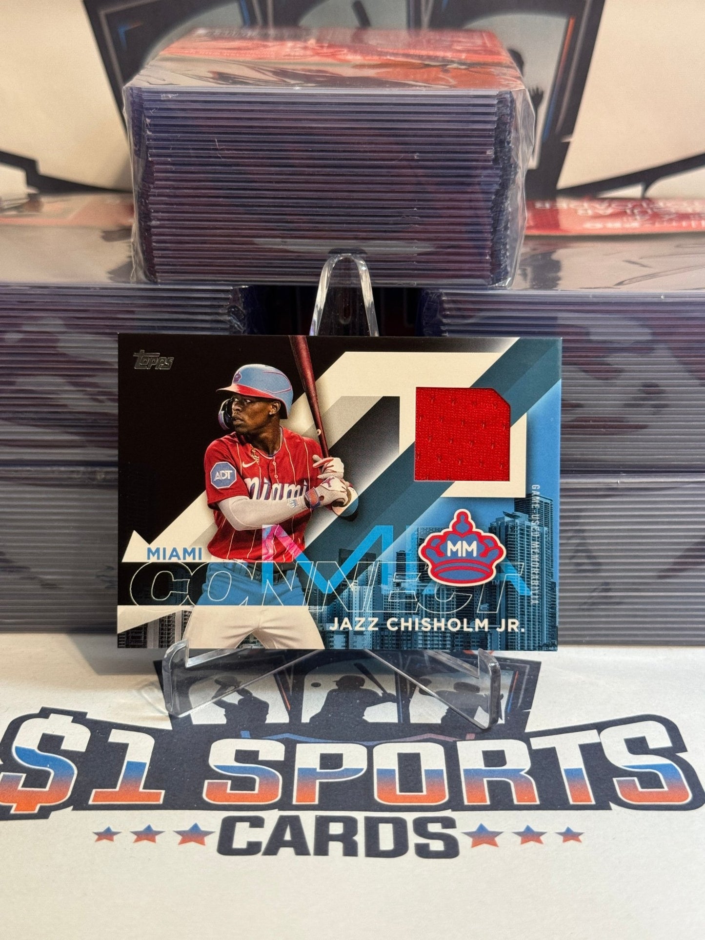 2024 Topps (City Connect Relic) Jazz Chisholm Jr. #CC2 - JCJ