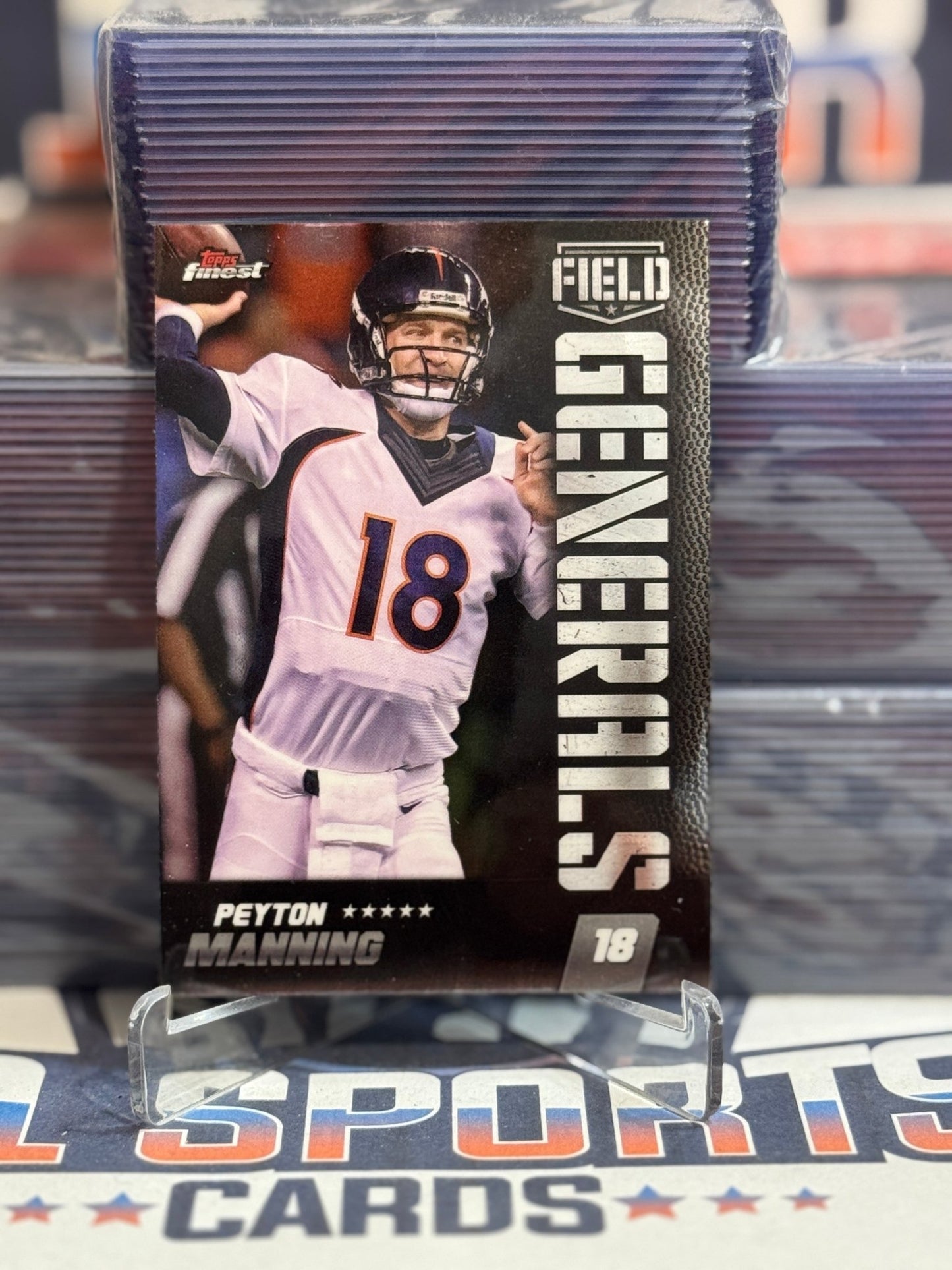 2024 Topps Finest Field Generals Peyton Manning FG - 4