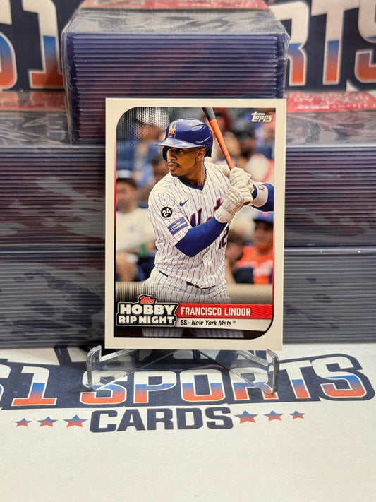 2024 Topps (Hobby Rip Night) Francisco Lindor #30