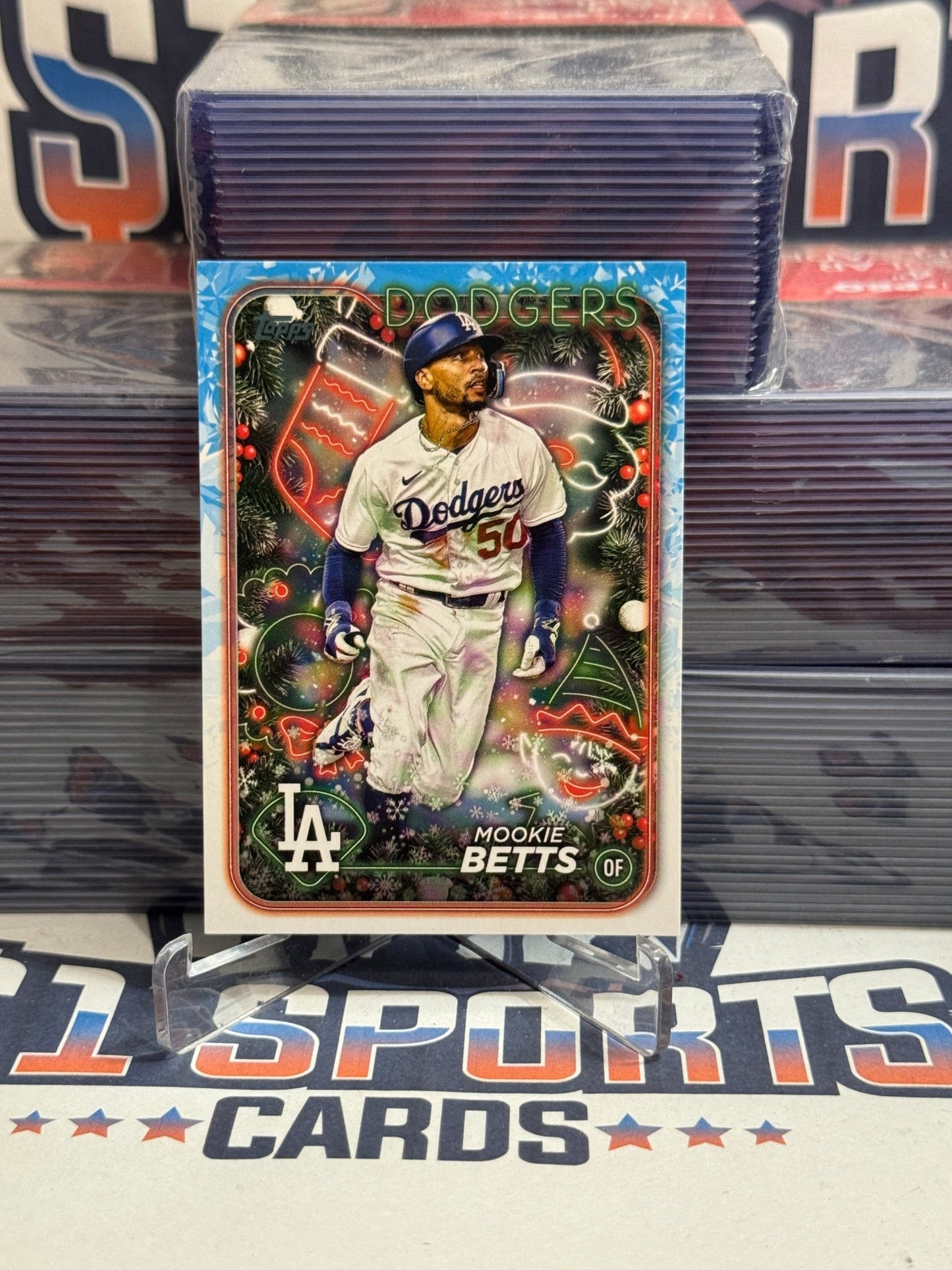 2024 Topps Holiday Mookie Betts #H135