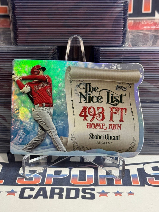 2024 Topps (Making The Nice List Die Cut) Shohei Ohtani #MNL - 24