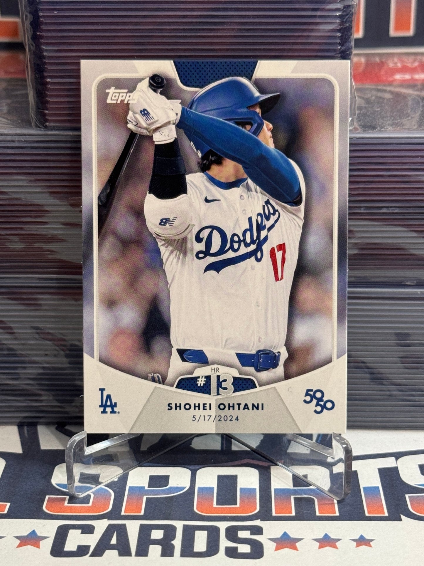 2024 Topps Shohei Ohtani 50/50 Celebration #24