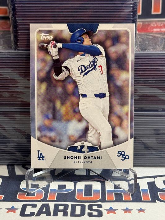2024 Topps Shohei Ohtani 50/50 Celebration #5
