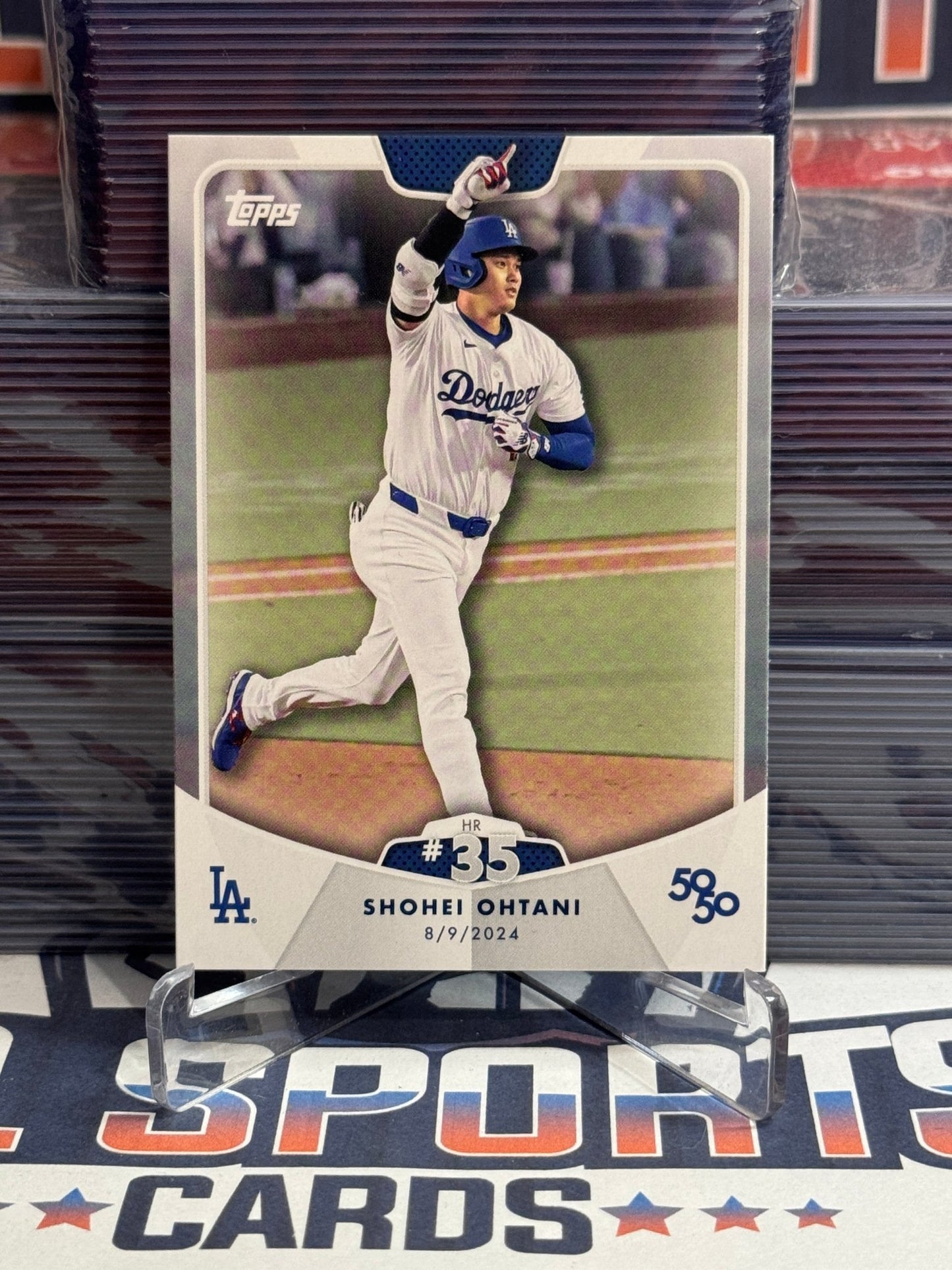 2024 Topps Shohei Ohtani 50/50 Celebration #67
