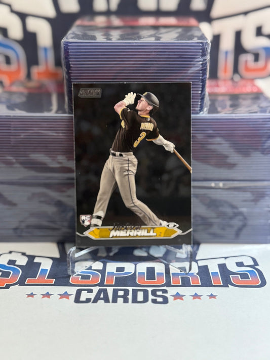 2024 Topps Stadium Club (Black) Jackson Merrill Rookie #50