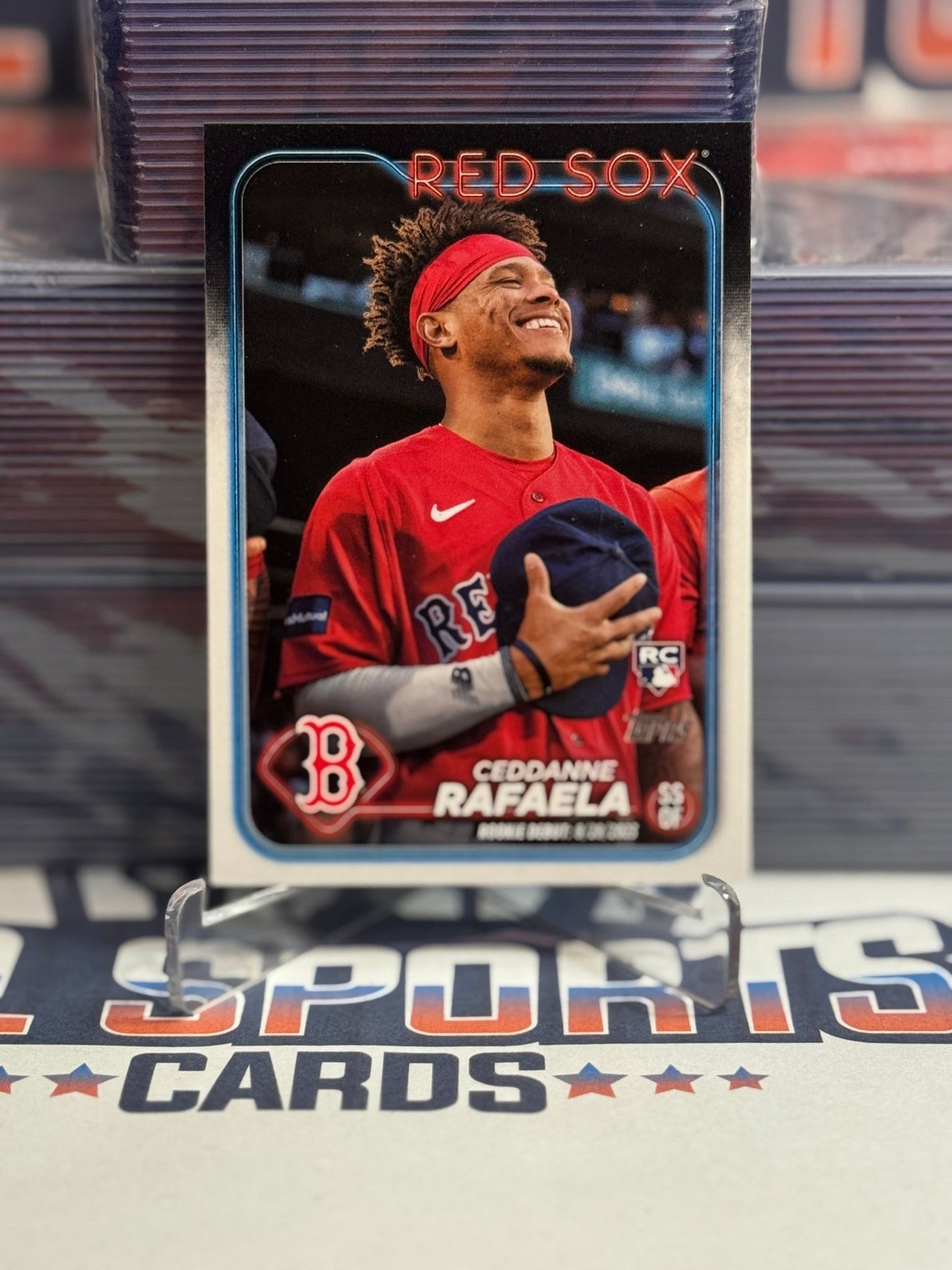2024 Topps Update (MLB Debut) Ceddanne Rafaela Rookie #US110