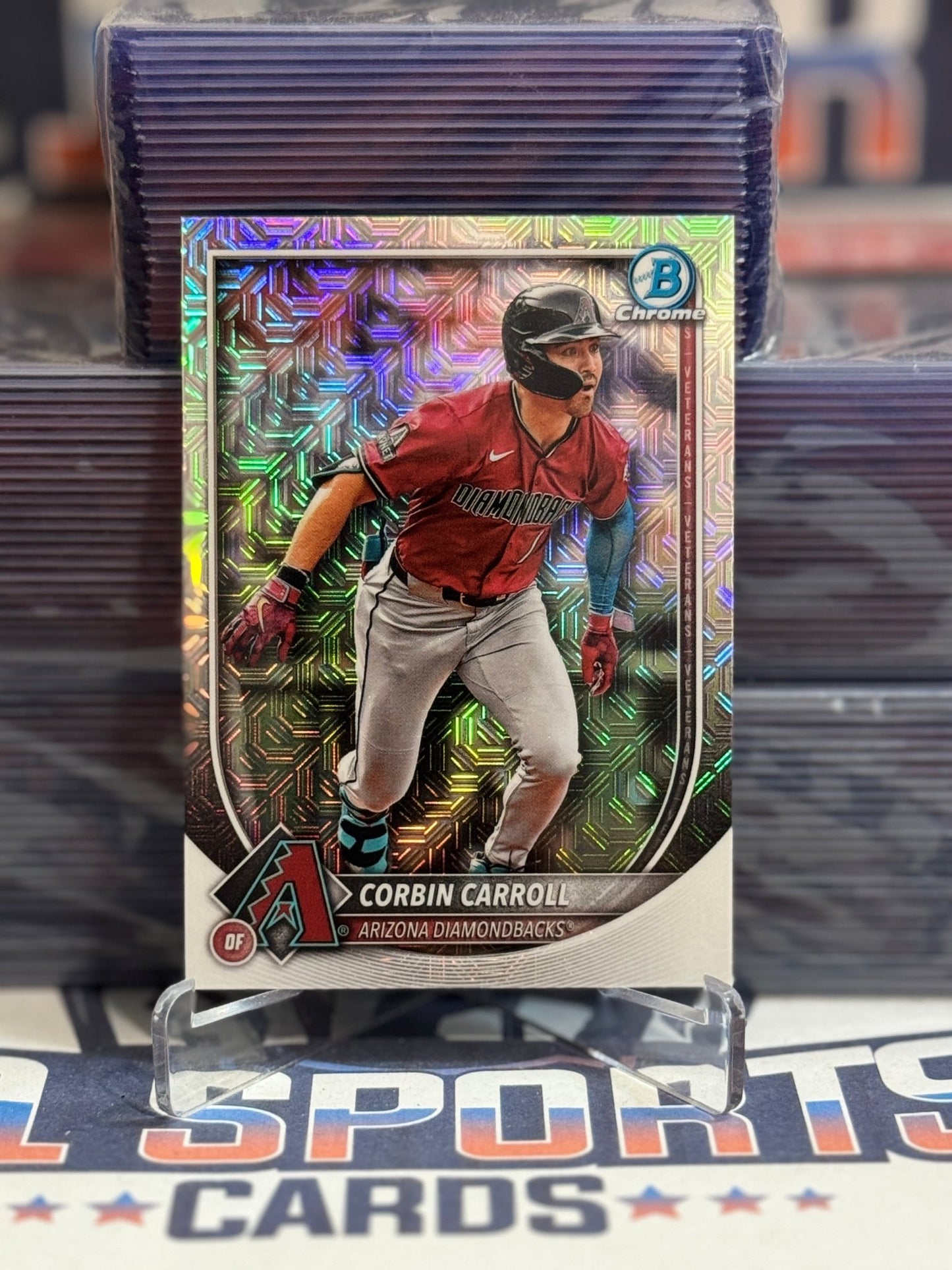 2025 Bowman Chrome (Mega Refractor) Corbin Carroll 95