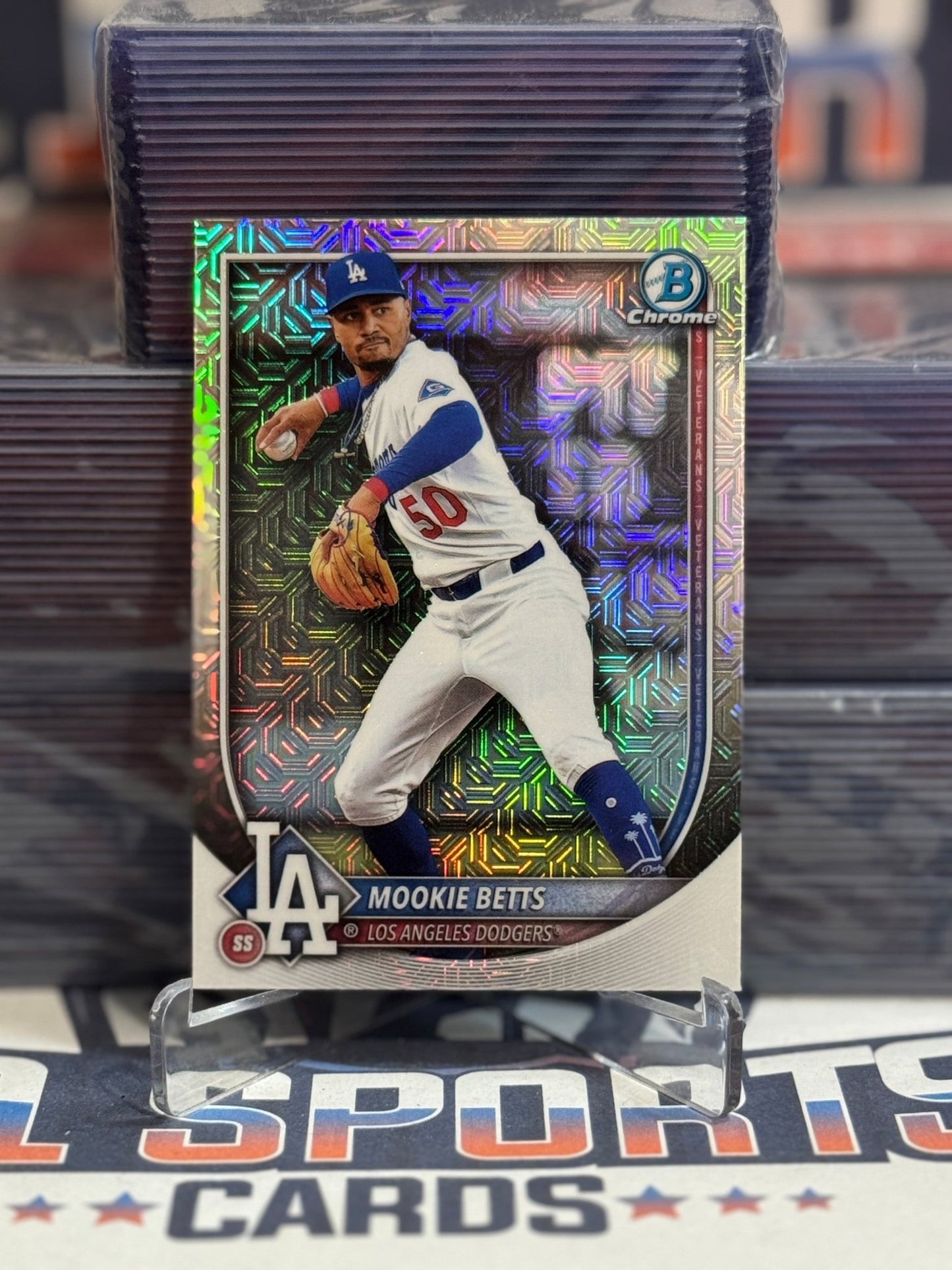 2025 Bowman Chrome (Mega Refractor) Mookie Betts 26