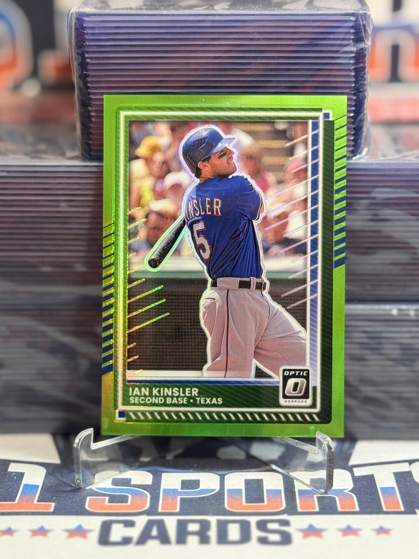 2025 Donruss Optic (Neon Green Prizm 28/149) Ian Kinsler 93