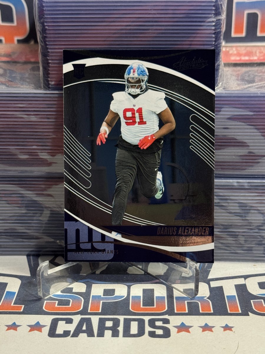 2025 Panini Absolute Darius Alexander Rookie 115
