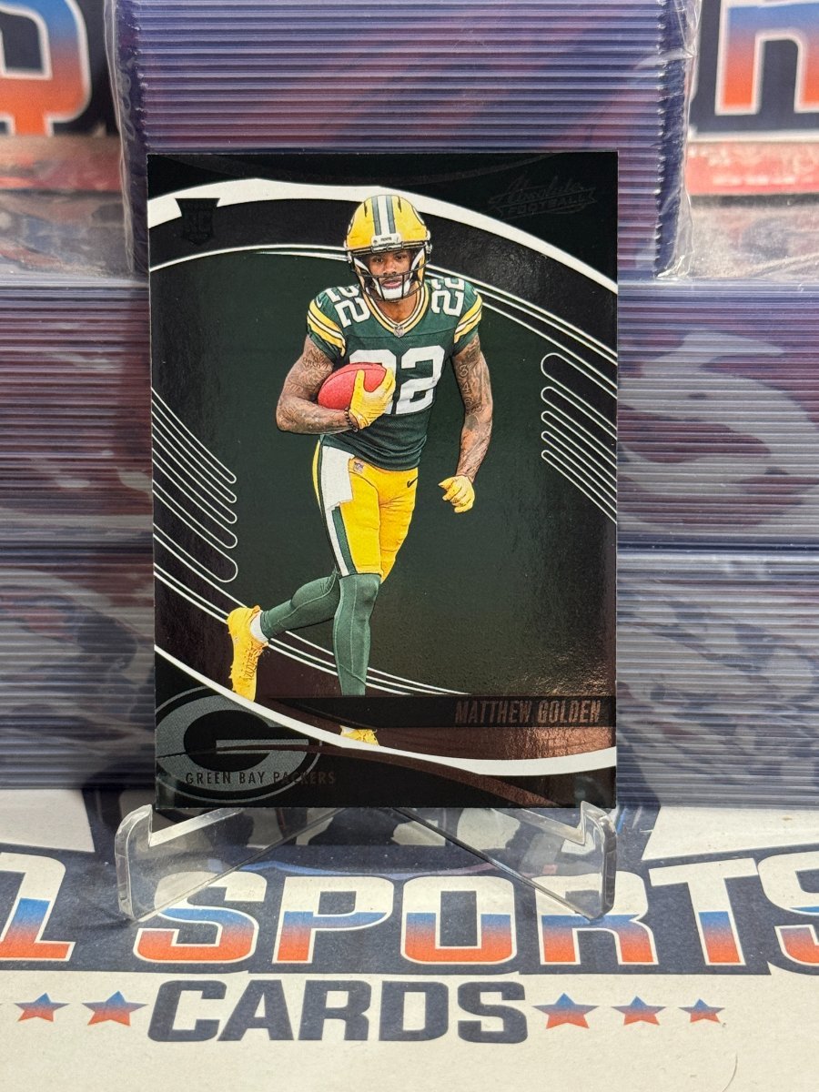 2025 Panini Absolute Matthew Golden Rookie 158