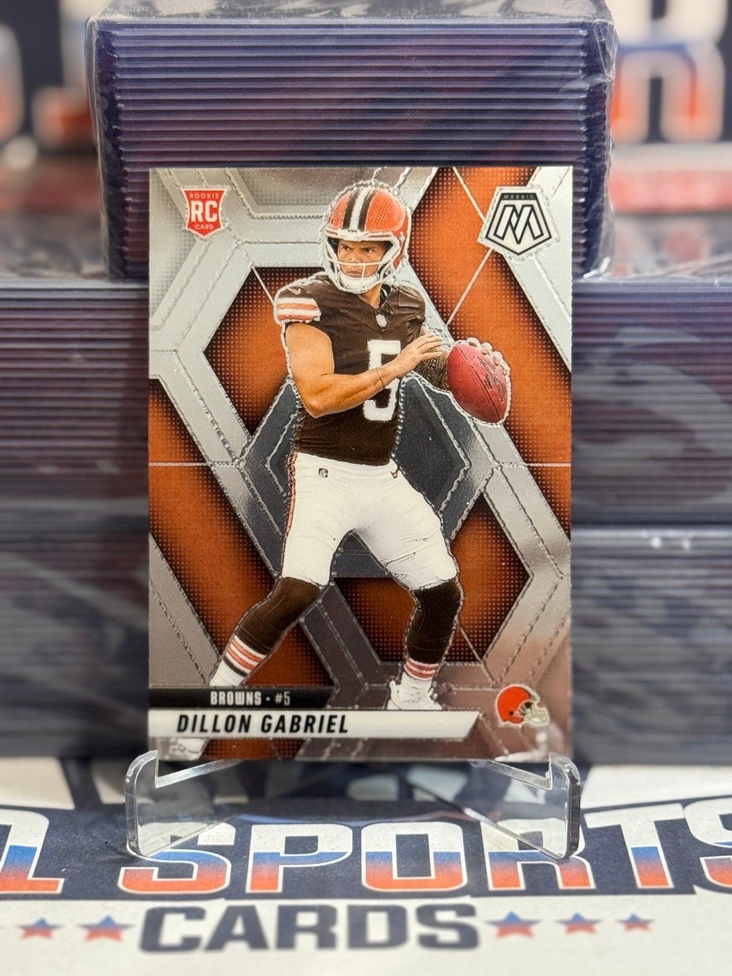 2025 Panini Mosaic Dillon Gabriel Rookie 332